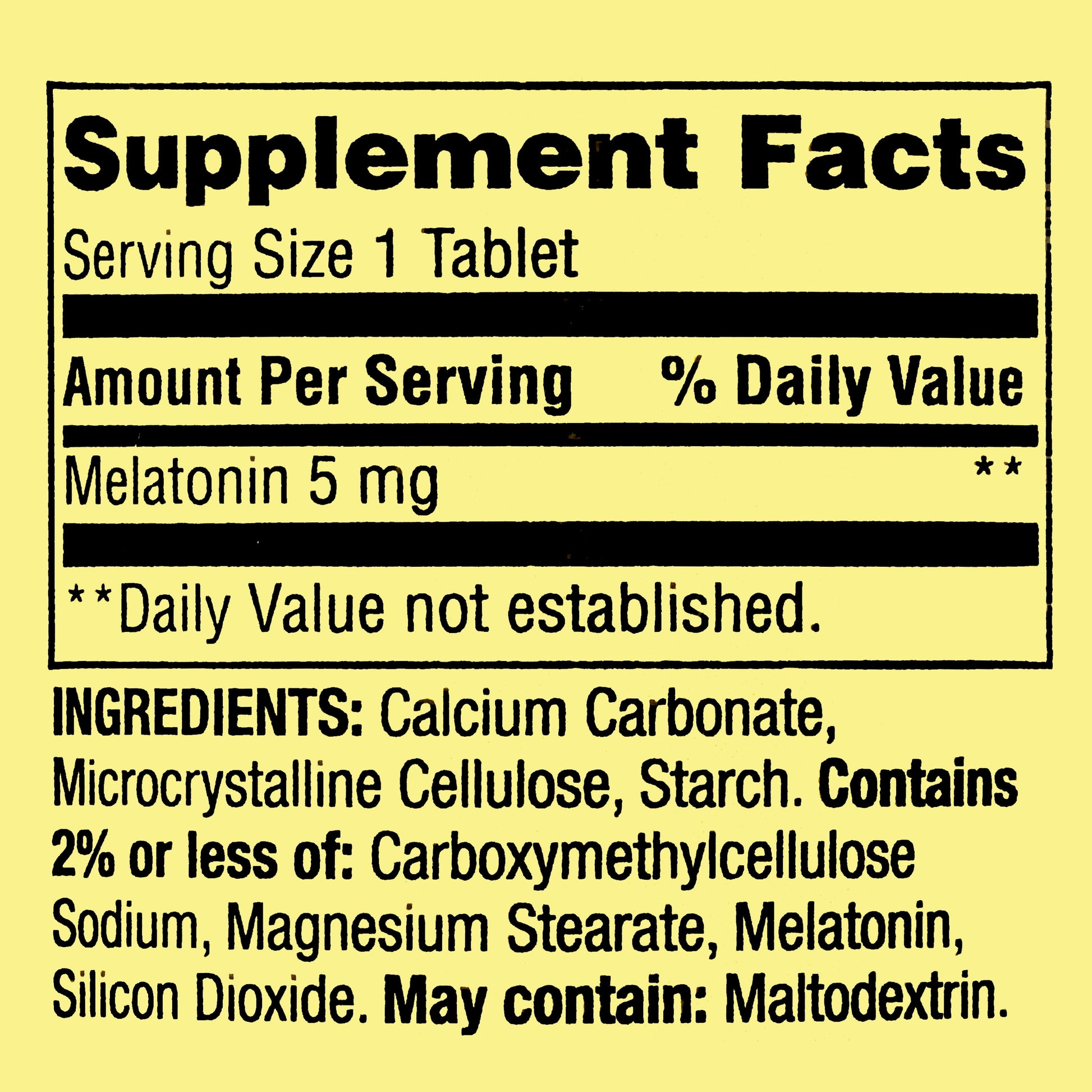 Melatonin 5 Mg